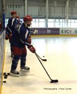 Photo hockey reportage Grenoble: Entrainement  Yverdon