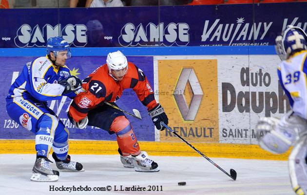 Photo hockey reportage Grenoble: impressions de rentres 