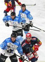 Photo hockey reportage Grenoble reprend par un match amical
