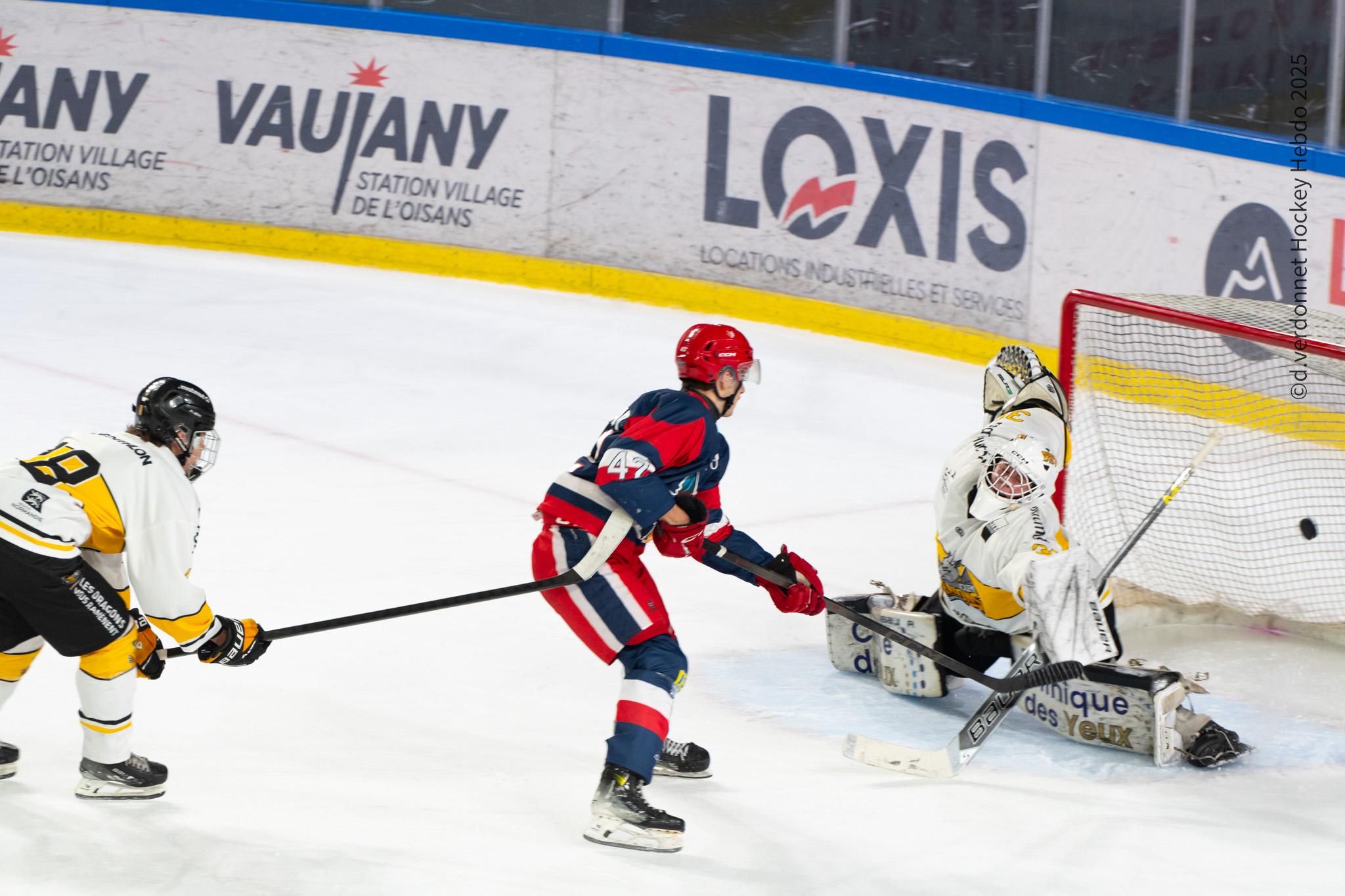 Photo hockey reportage Grenoble U20 vs Rouen U20