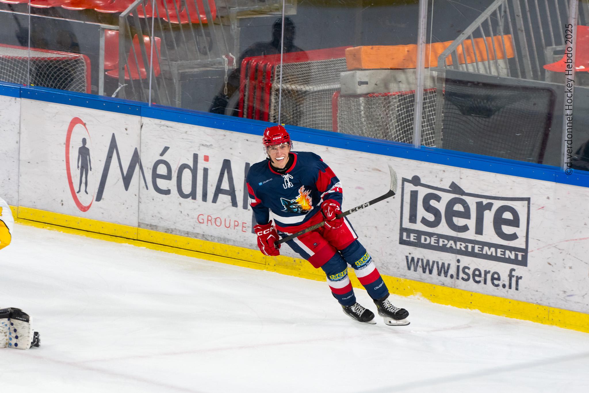 Photo hockey reportage Grenoble U20 vs Rouen U20