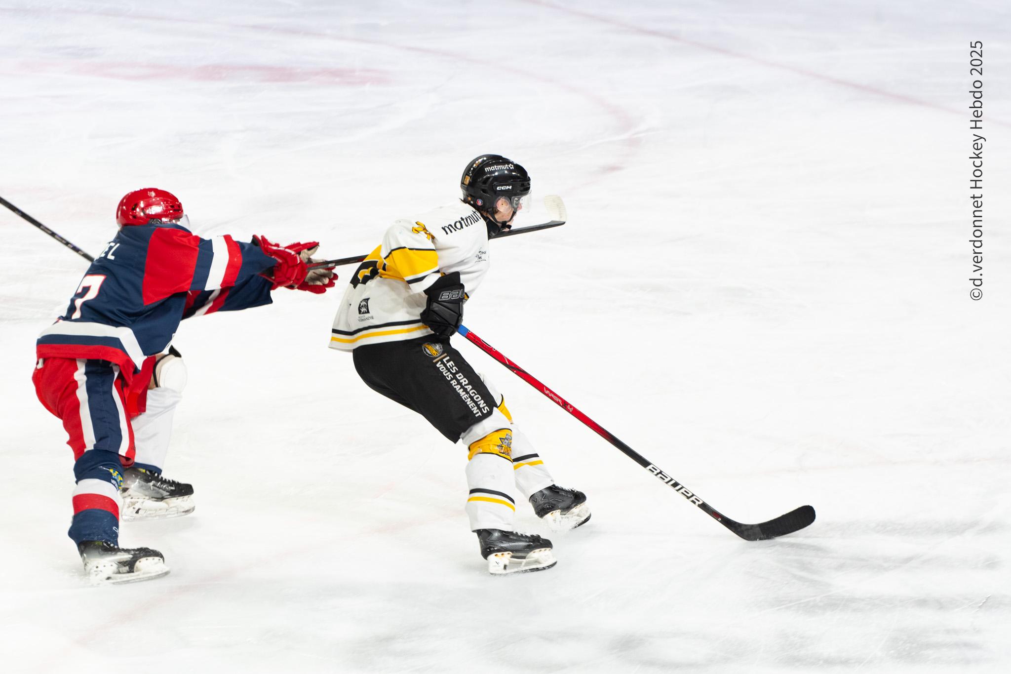 Photo hockey reportage Grenoble U20 vs Rouen U20