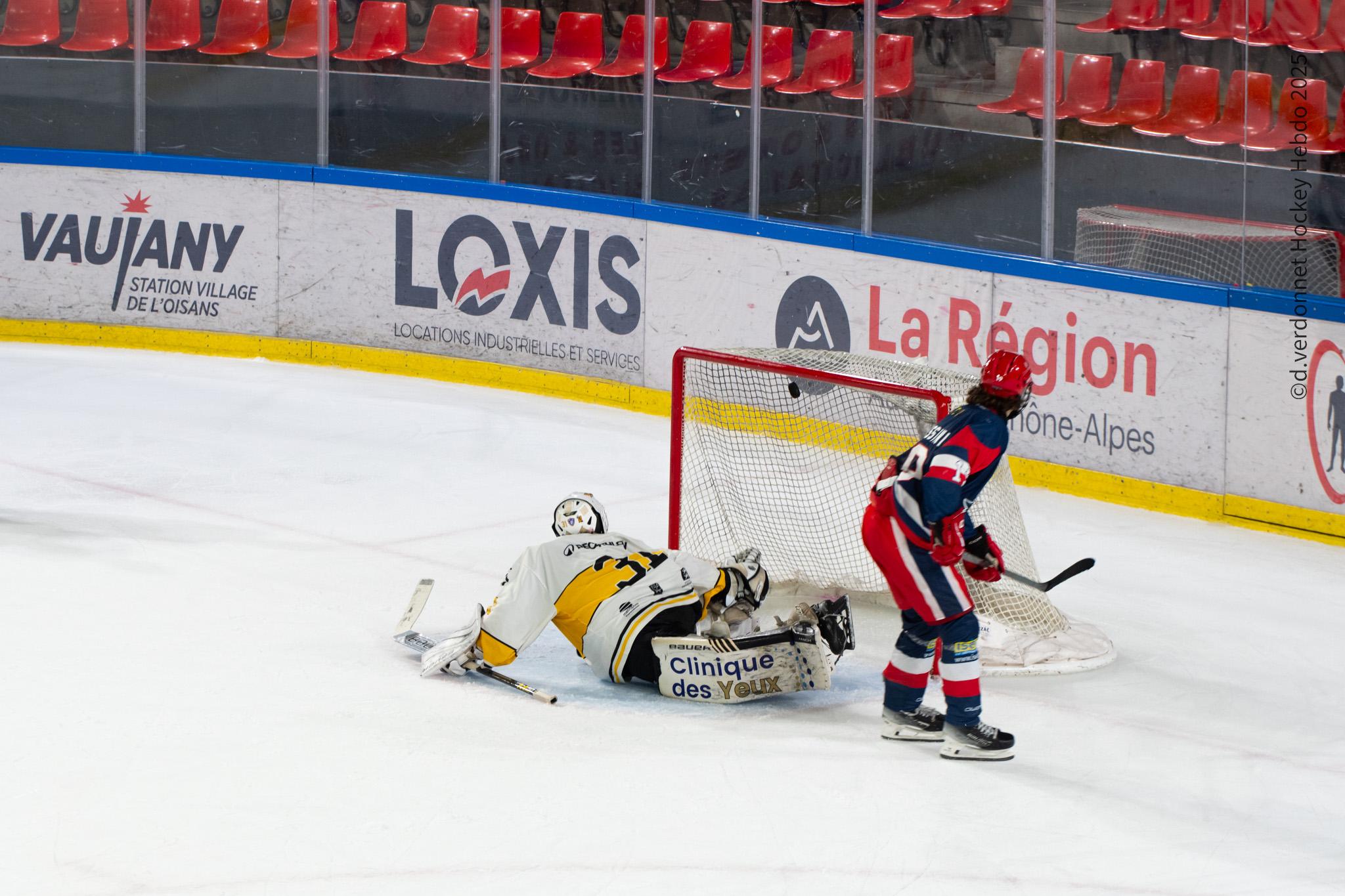 Photo hockey reportage Grenoble U20 vs Rouen U20