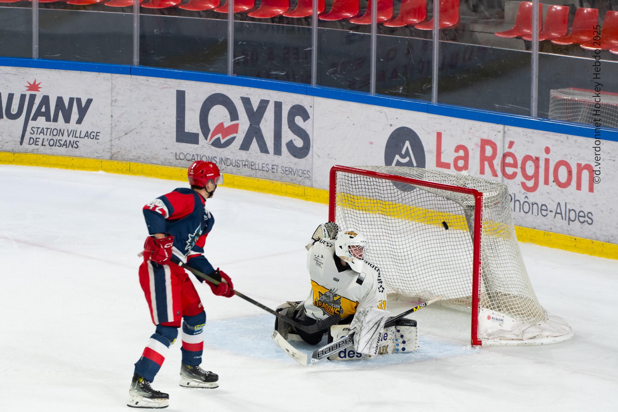 Photo hockey reportage Grenoble U20 vs Rouen U20