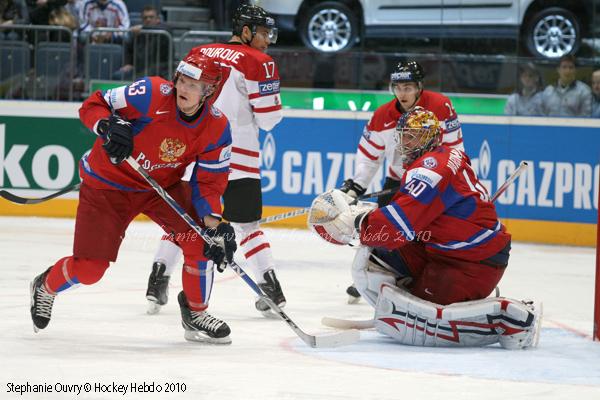 Photo hockey reportage Hockey Mondial 10: La Russie facile