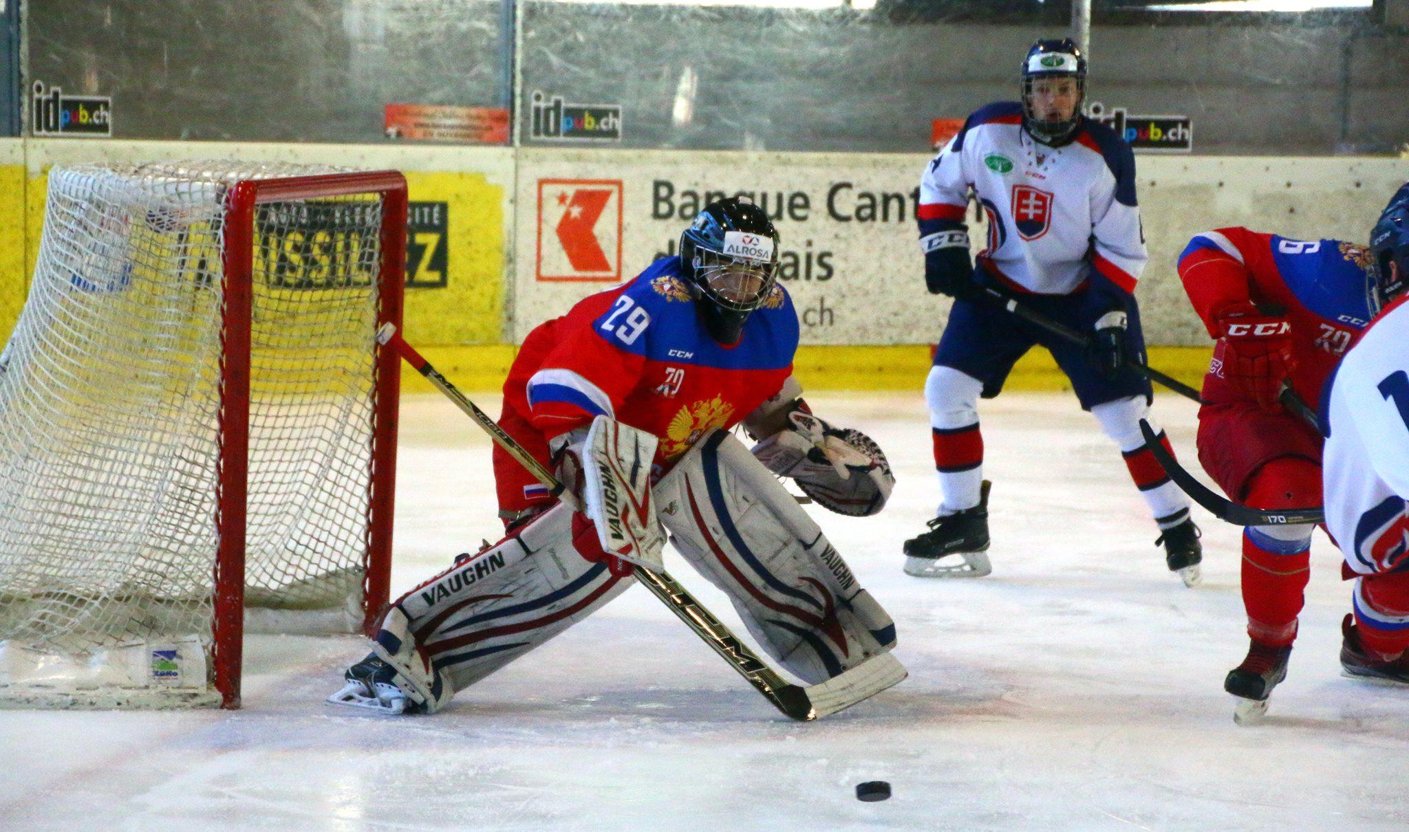 Photo hockey reportage ICHT: Rsum et photos de Slovaquie U17 - Russie U17