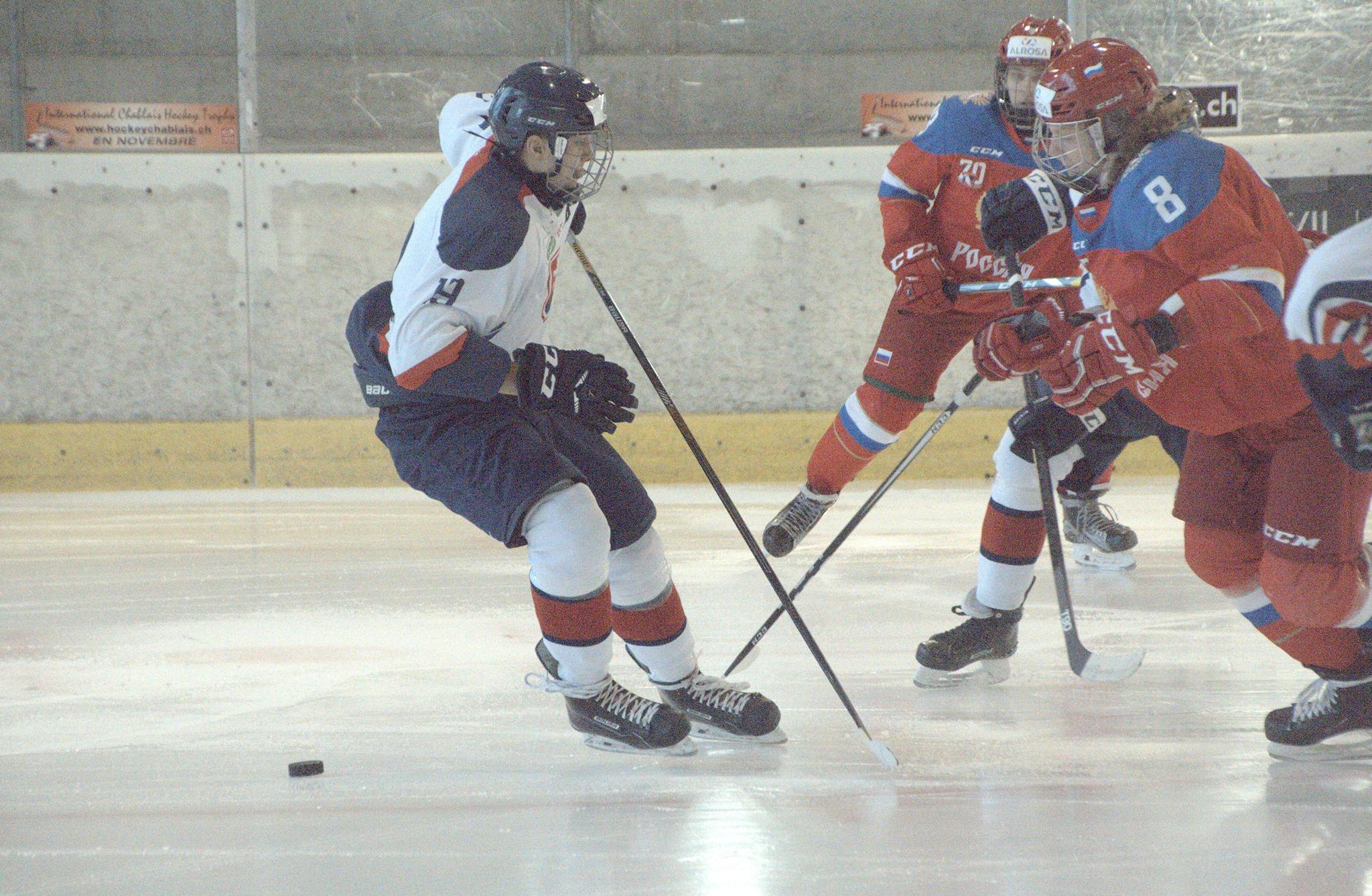 Photo hockey reportage ICHT: Rsum et photos de Slovaquie U17 - Russie U17