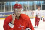 Photo hockey reportage L'entranement suisse du CSKA