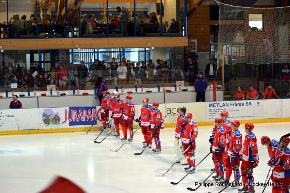 Photo hockey reportage Le CSKA bien trop fort