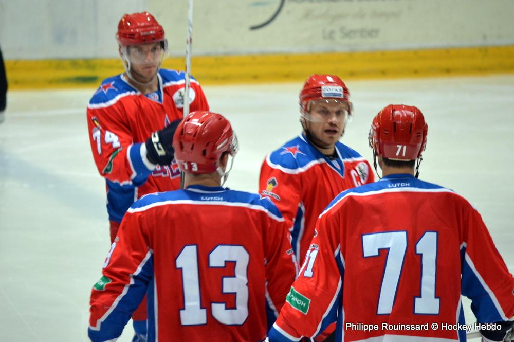 Photo hockey reportage Le CSKA bien trop fort