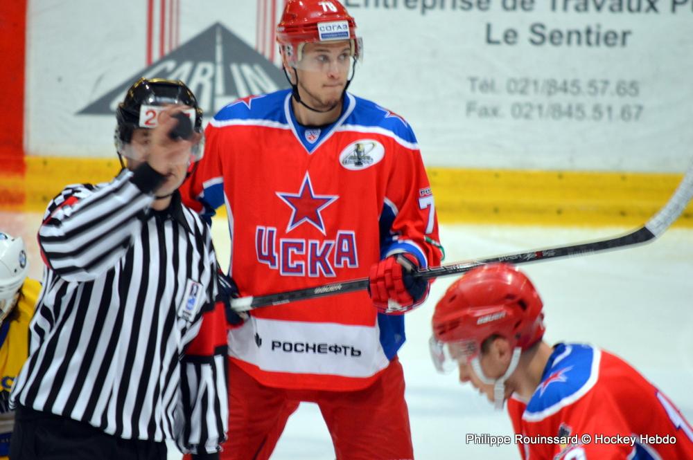 Photo hockey reportage Le CSKA bien trop fort