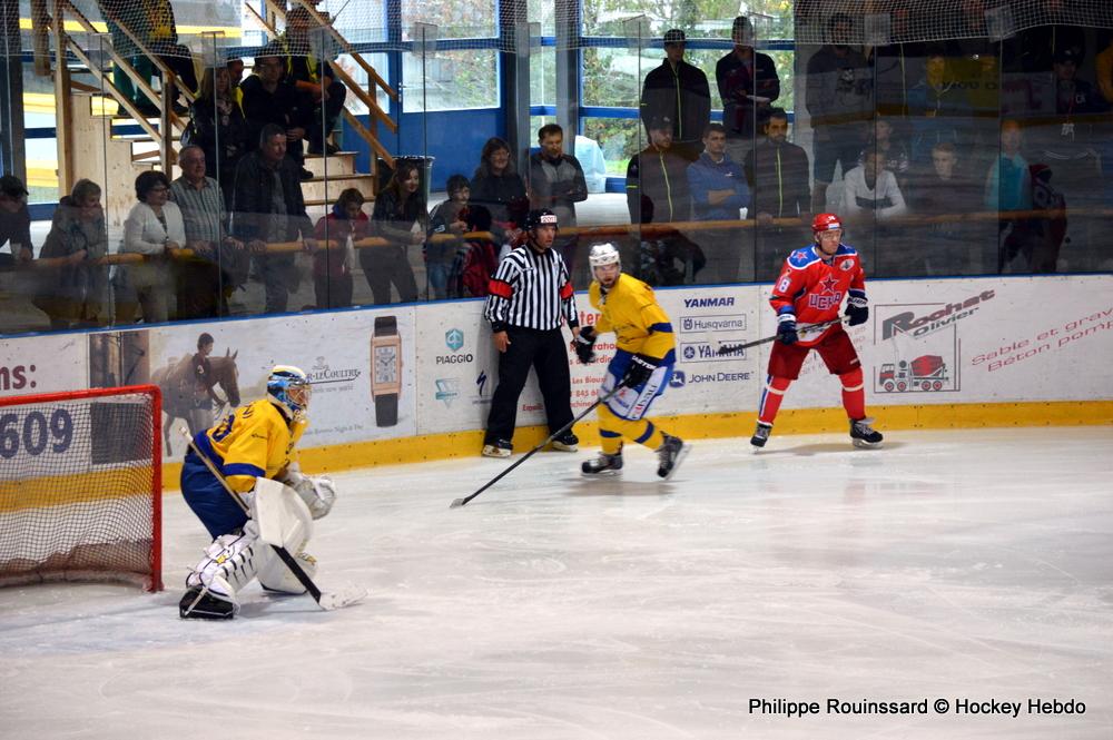 Photo hockey reportage Le CSKA bien trop fort