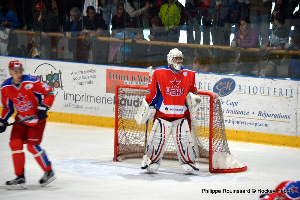 Photo hockey reportage Le CSKA bien trop fort