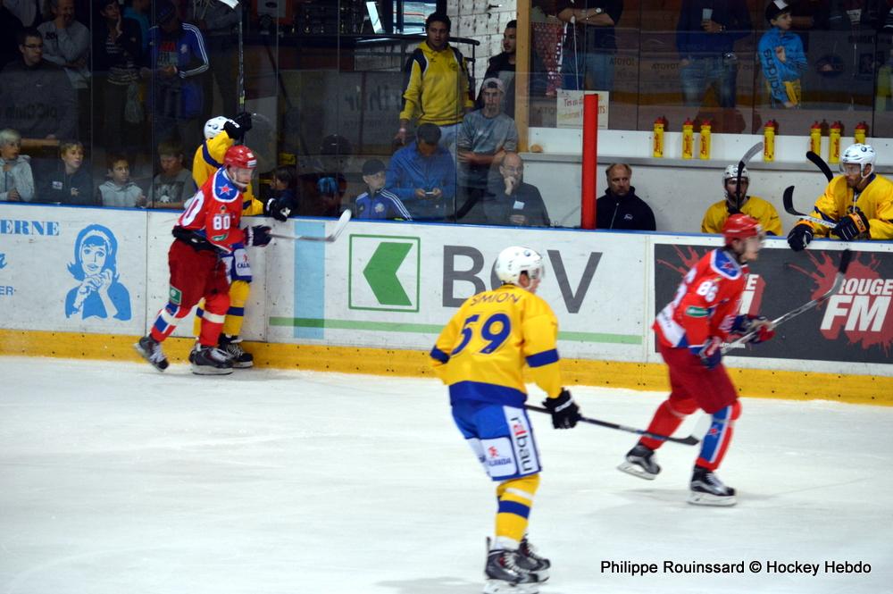 Photo hockey reportage Le CSKA bien trop fort