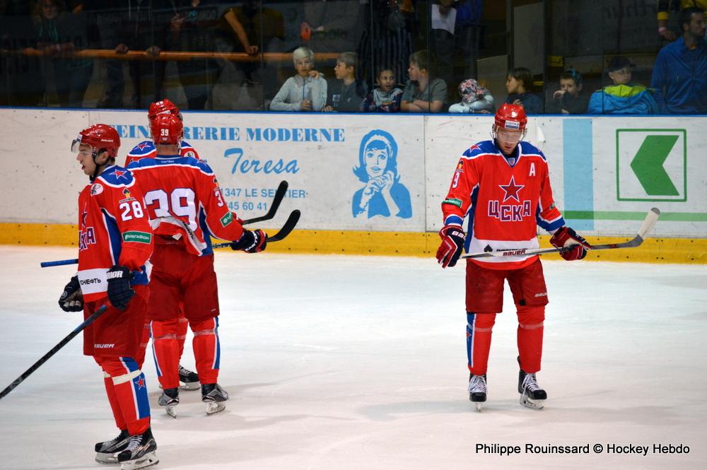 Photo hockey reportage Le CSKA bien trop fort