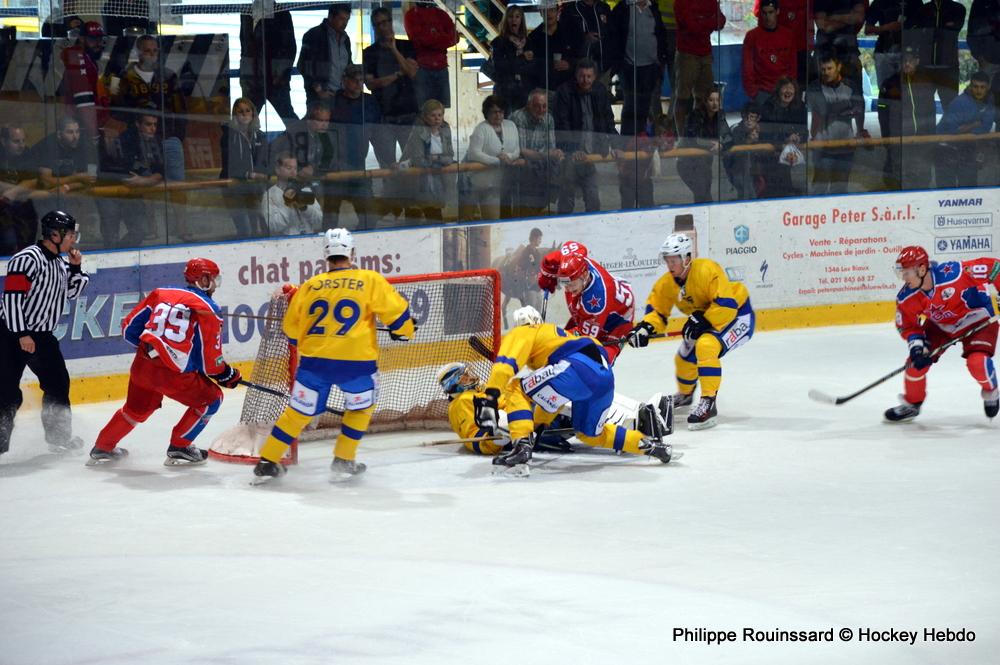 Photo hockey reportage Le CSKA bien trop fort