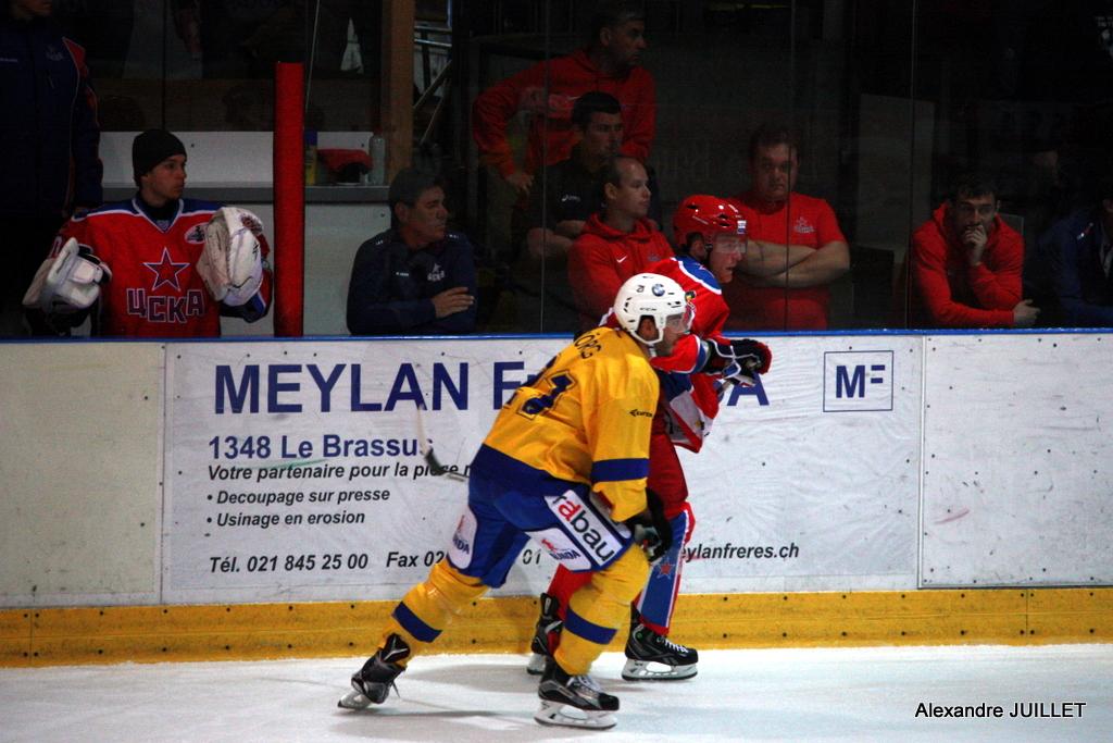 Photo hockey reportage Le CSKA bien trop fort