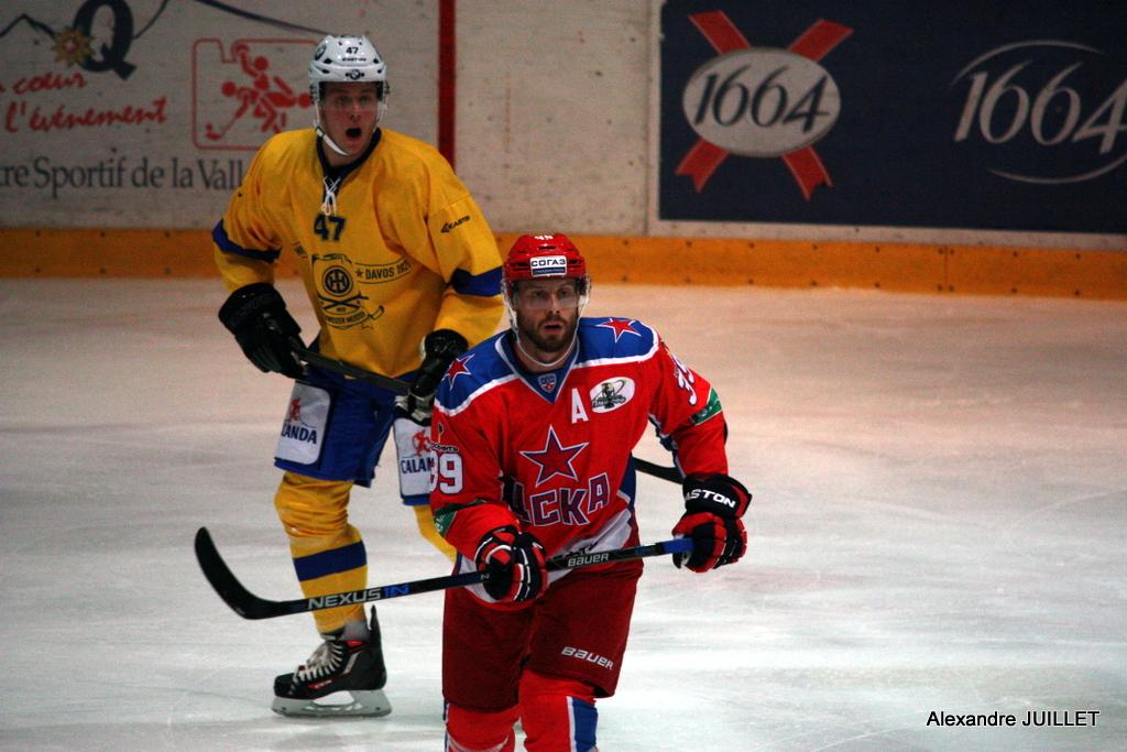 Photo hockey reportage Le CSKA bien trop fort