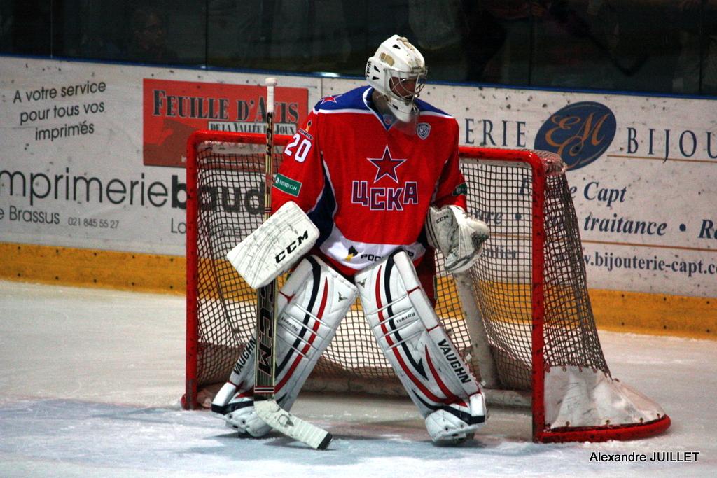 Photo hockey reportage Le CSKA bien trop fort