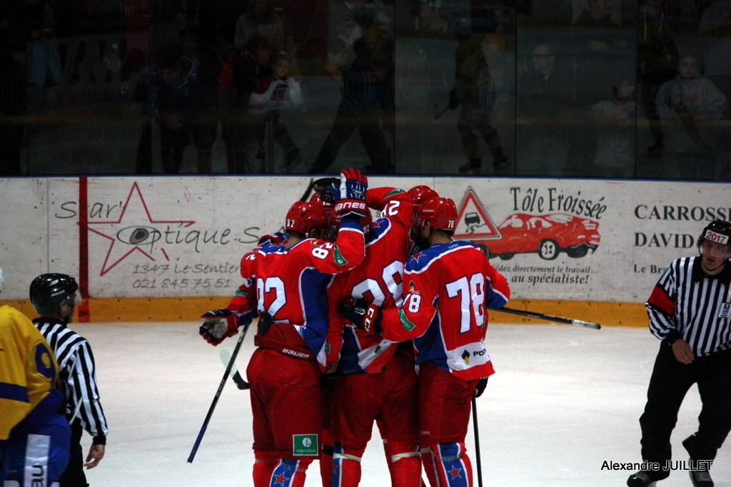 Photo hockey reportage Le CSKA bien trop fort