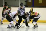Photo hockey reportage Les arbitres en folie...