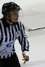 Photo hockey reportage Les arbitres en folie...