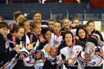 Photo hockey reportage Les Bisonnes remportent la Coupe de France