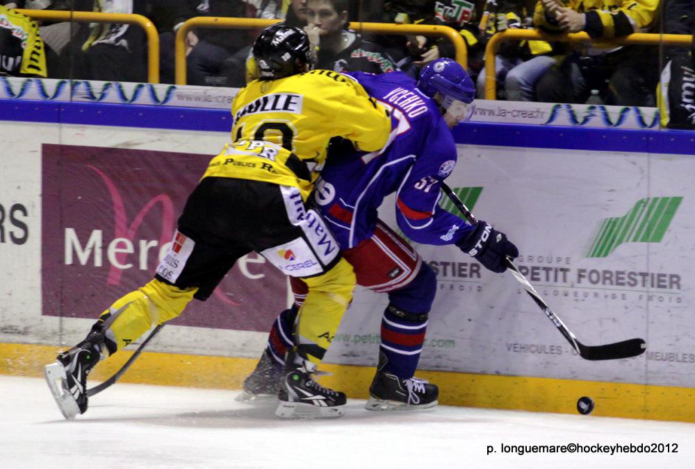 Photo hockey reportage Les Dragons chutent mais esprent.
