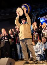 Photo hockey reportage Les Ducs partagent leur bonheur