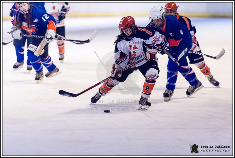 Photo hockey reportage Les Nocennes en mode turbo