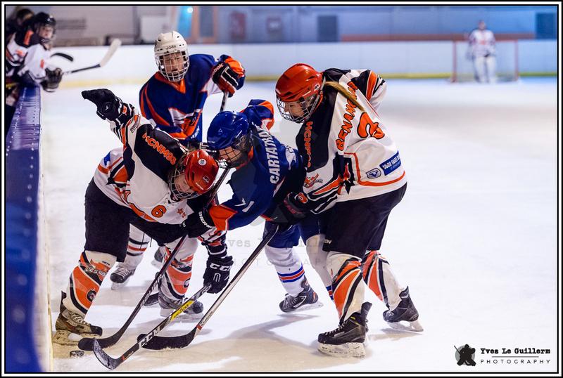 Photo hockey reportage Les Nocennes en mode turbo