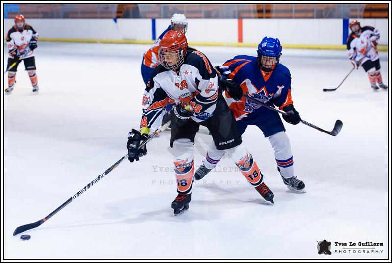 Photo hockey reportage Les Nocennes en mode turbo