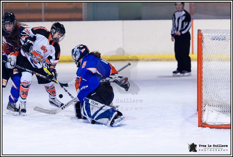 Photo hockey reportage Les Nocennes en mode turbo