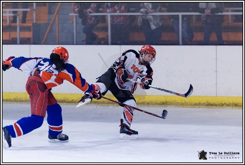 Photo hockey reportage Les Nocennes en mode turbo