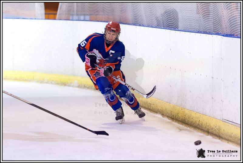 Photo hockey reportage Les Nocennes en mode turbo
