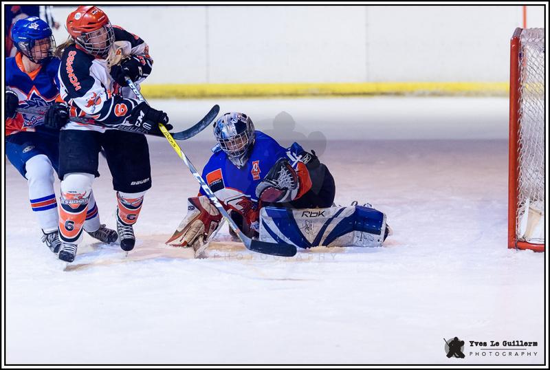 Photo hockey reportage Les Nocennes en mode turbo