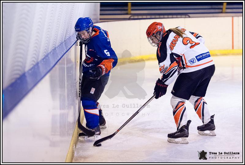 Photo hockey reportage Les Nocennes en mode turbo