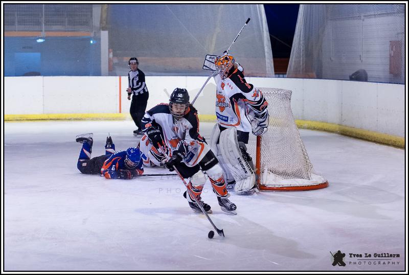 Photo hockey reportage Les Nocennes en mode turbo