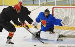 Photo hockey reportage Meudon : La reprise en images