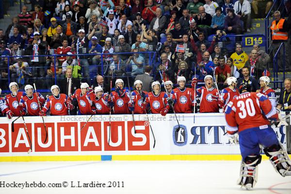 Photo hockey reportage Mondial 11: La Norvge historique !