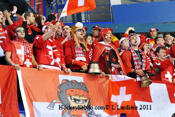 Photo hockey reportage Mondial 11: La Suisse qualifie