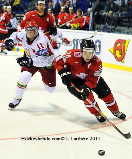 Photo hockey reportage Mondial 11: La Suisse qualifie