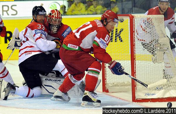 Photo hockey reportage Mondial 11: Le Canada appliqu