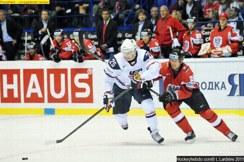 Photo hockey reportage Mondial 11: Les Etats-Unis ralistes