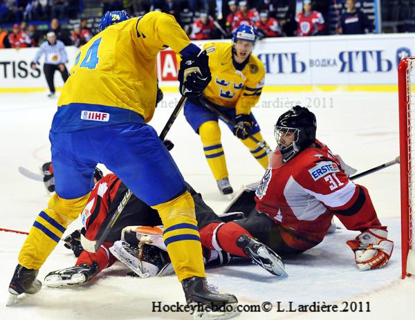 Photo hockey reportage Mondial 11: Pas de miracle autrichien