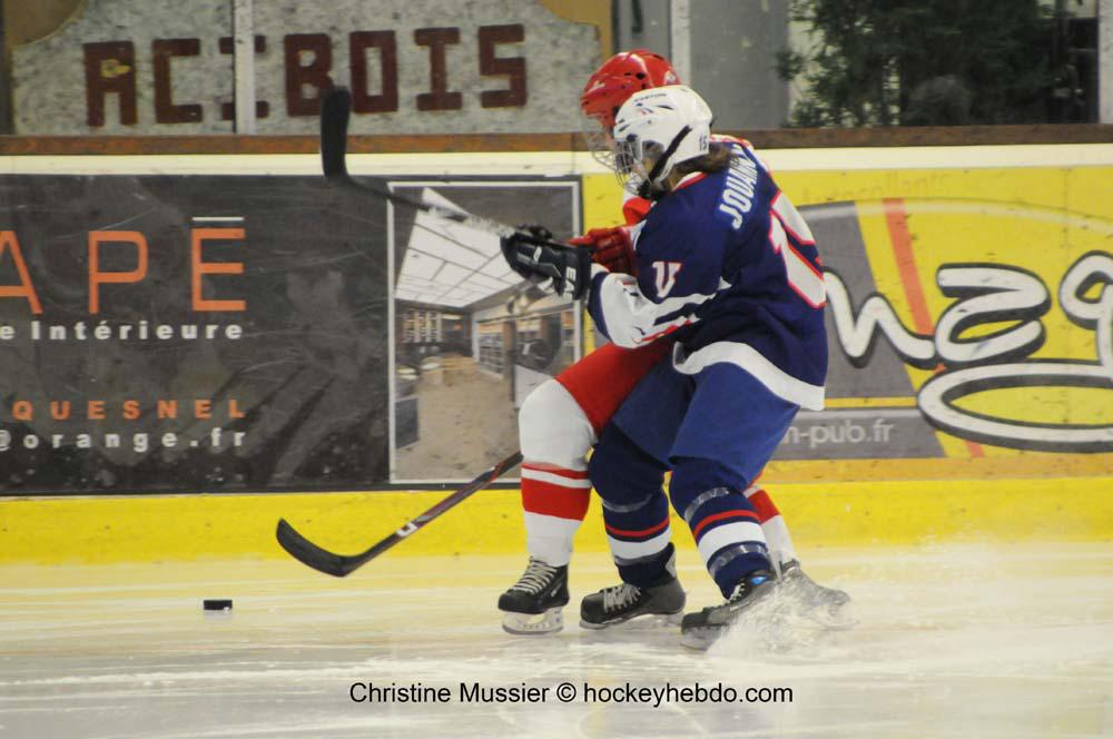 Photo hockey reportage Mondial Fminin : France vs Danemark