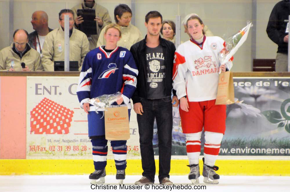 Photo hockey reportage Mondial Fminin : France vs Danemark