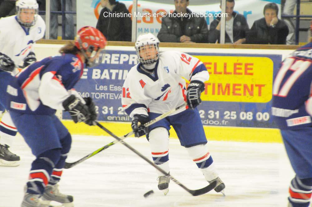 Photo hockey reportage Mondial Fminin : France vs Grde Bretagne