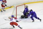 Photo hockey reportage Mondial fminin : Les Tchques matrisent
