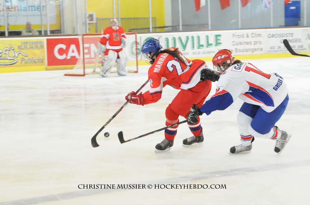 Photo hockey reportage Mondial Féminin : République Tchéque vs  Angleterre
